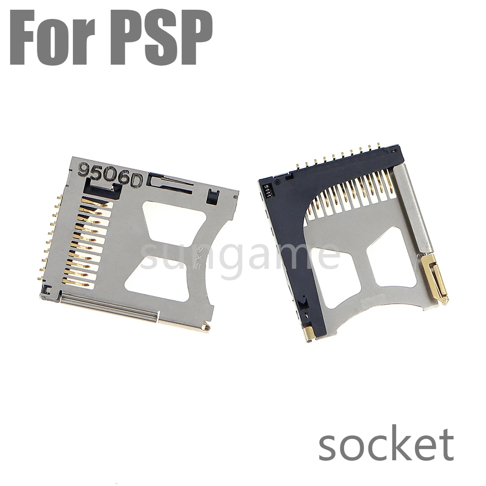 1pc Game Slot Reader Memory Card Stick Socket for PSP 1000 2000 3000 Replacement Repair Part