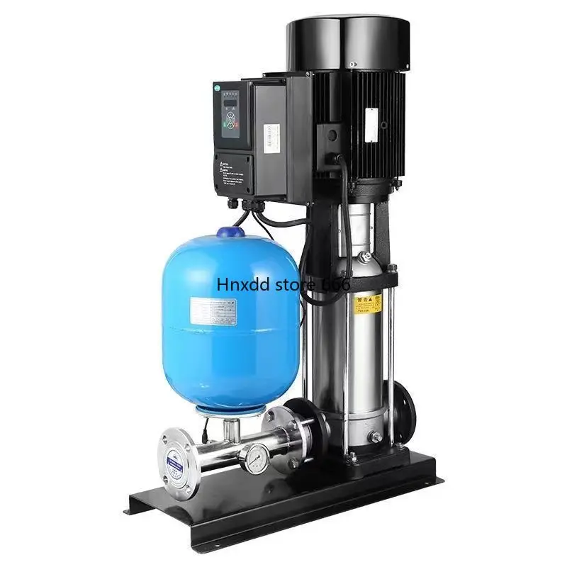 Vertical multi-stage frequency conversion constant pressure water supply equipment silent stainless steel booster pump