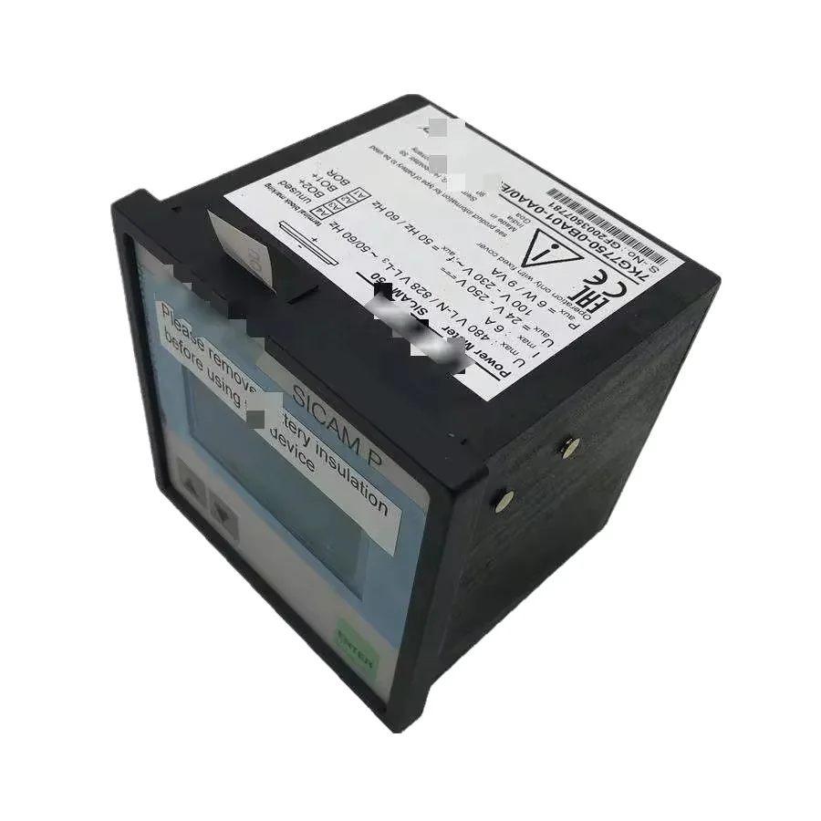 Sicam P50 Power Meter لوحة التحكم ذات العرض المباشر 7KG7750-0BA01-0AA0 7.5A 1.6-600A 0.05 0.1 فئة الدقة