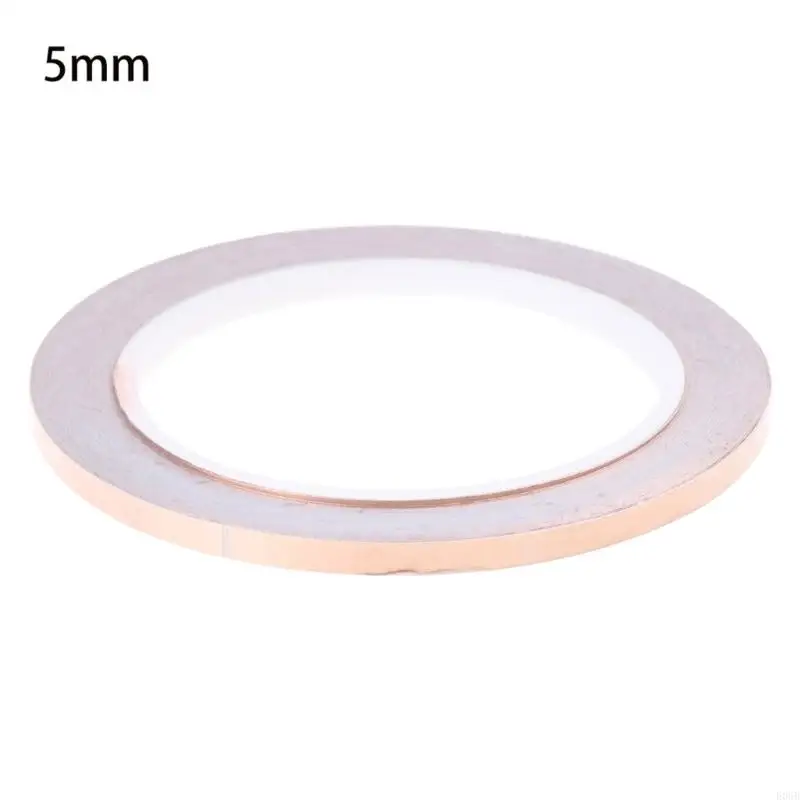 E06B DIY Single Side Conductive Foil Tape Adhesive Strip Shield Eliminate Tape