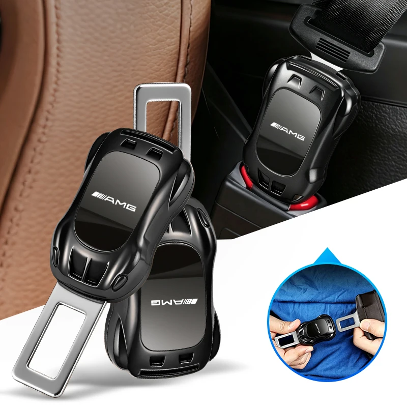 

Car Seat Belt Extension Plug Seatbelt Clip Buckle Extender For Mercedes Benz W177 W213 W246 GLB GLC GLA GLS GLE1 W212 W205 AMG