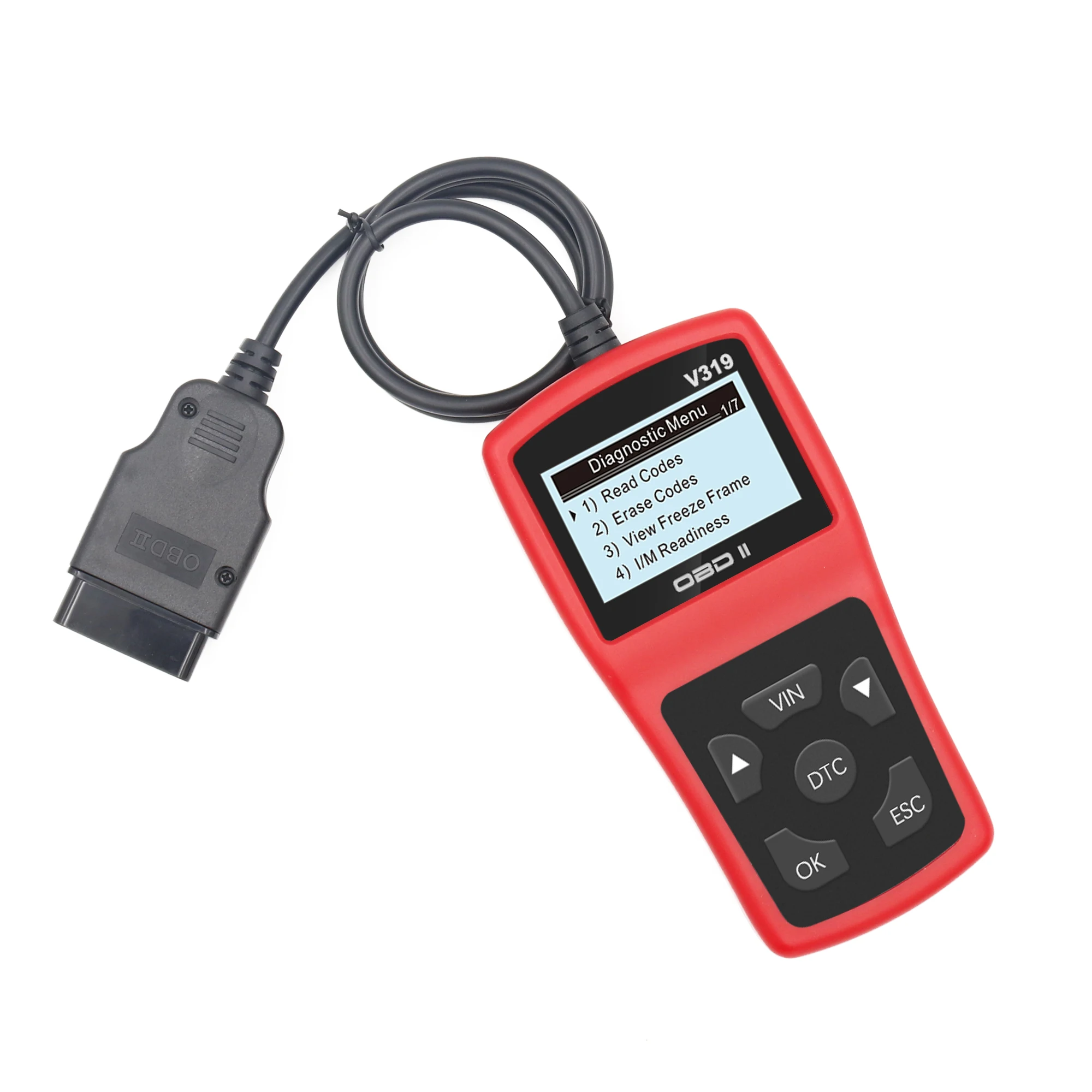 New V319 OBD2 Automotive Scanner OBD Code Reader Auto Check Engine Fault Diagnostic Tool Car Diagnosis Scanners