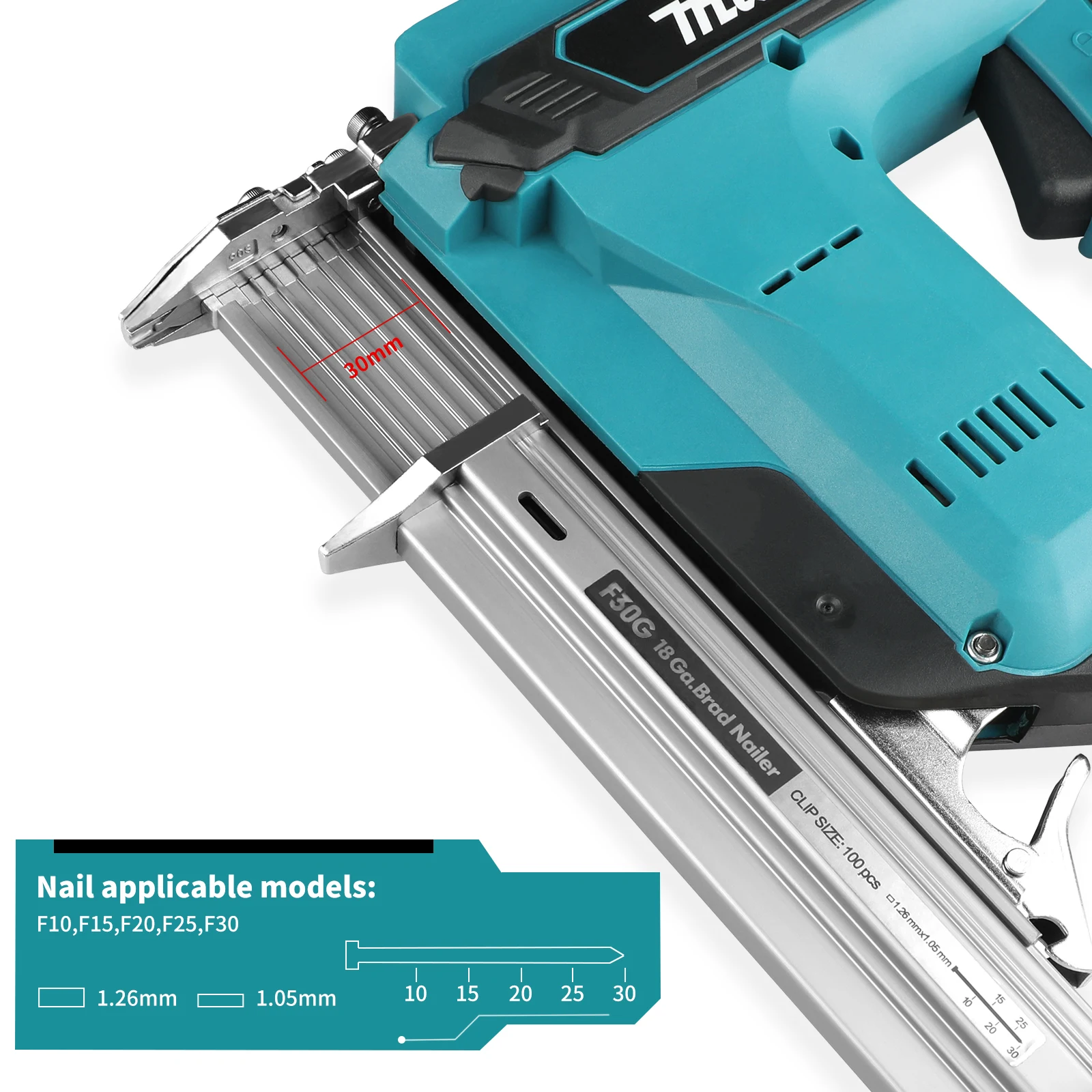 Makita Electric Nail Gun F30 o - Nail Gun Brad recension och pris