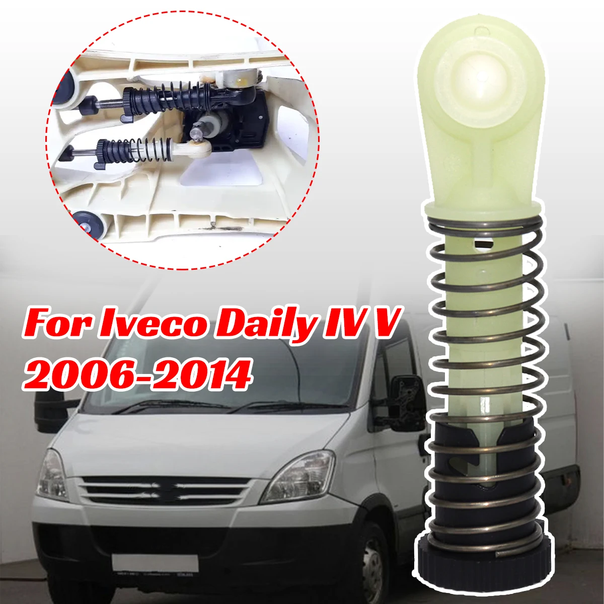 

For Iveco Daily Mk4 Mk5 IV V 2006 2007 2008 2009 2012-2014 2.3 Manual Gear Shift Selector Lever Linkage Cable End Rod Connector
