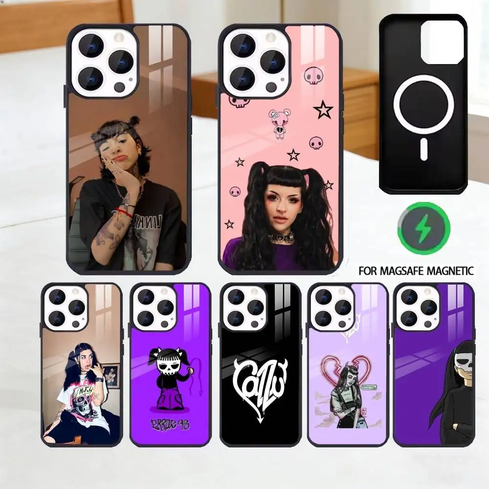 

Cazzu Error 93 Singer Phone Case For iPhone 17,16,15,14,13,12,Plus,Pro,Max For Magsafe Magnetic Wireless Charge