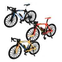 1:8 Scale Die-Cast Mini Road Bike Bicycle Model Toy Plastic Finger BMX Toy Desktop Decoration Crafts for Cycling Lovers ﻿ ﻿
