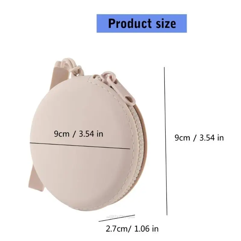 X5XA กระเป๋าสตางค์ซิลิโคนน้ำหนักเบาสำหรับใส่เหรียญคีย์การ์ดกิจกรรมกลางแจ้ง