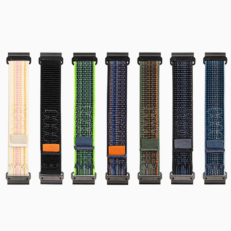 22 26mm QuickFit Strap for Garmin Tactix 7 Pro Enduro Fenix 7X 7 Pro 6X 6 Pro 5 5X Plus Epix Gen 2 935 Bracelet Nylon Watchband
