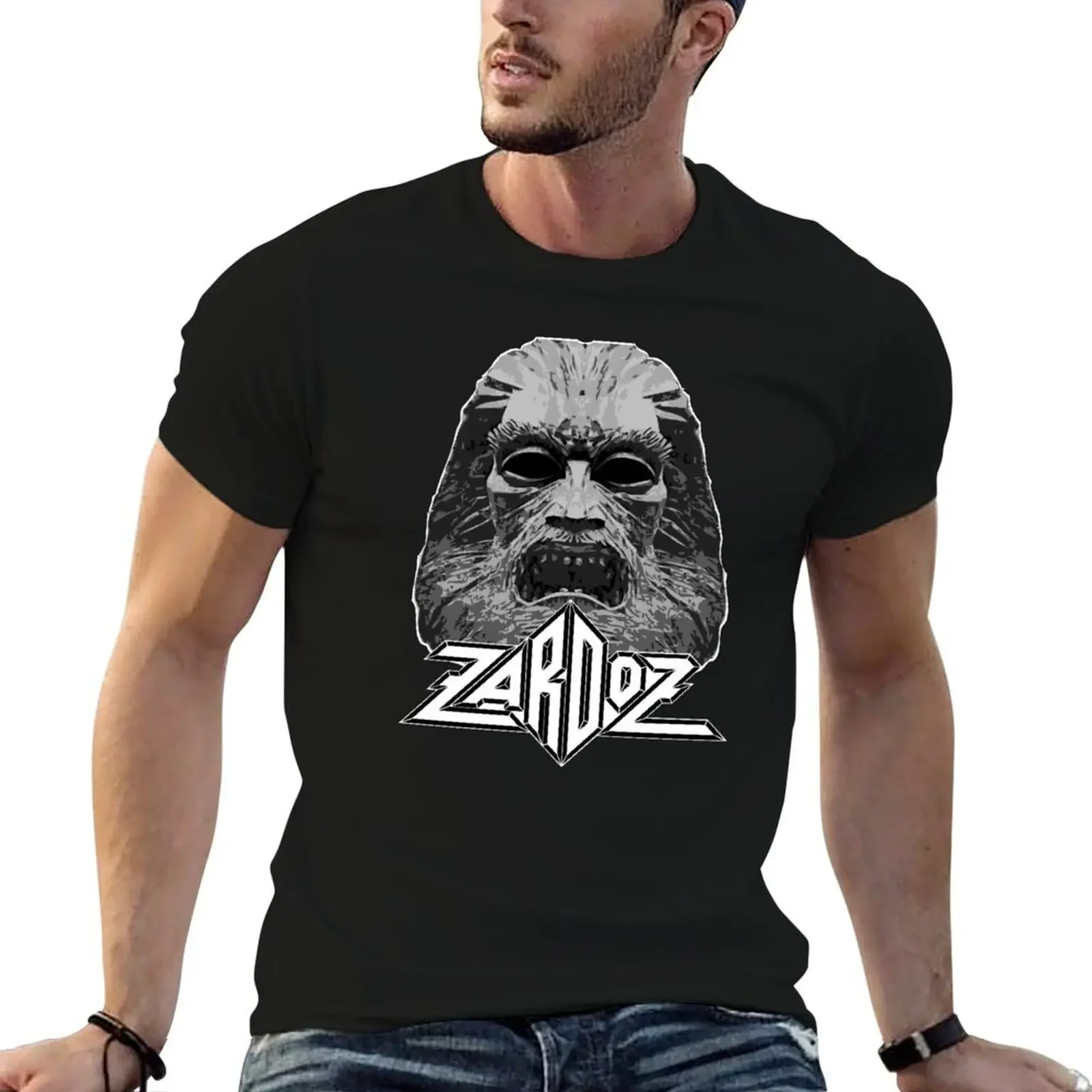 Zardoz T-Shirt vintage anime shirt graphic tee shirt vintage boys whites mens designer clothes