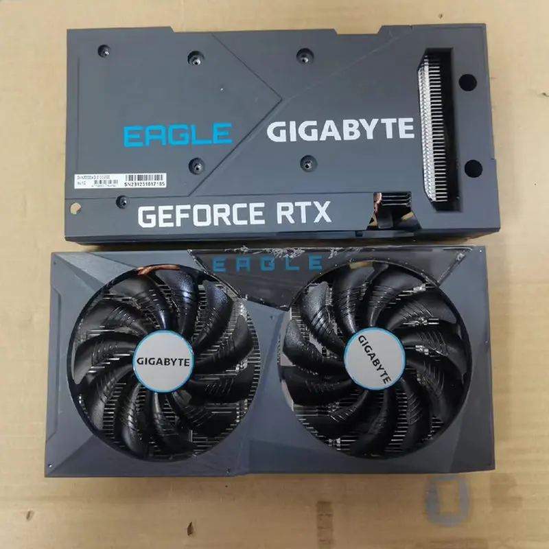 

Original Radiator Cooler for Gigabyte RTX3050 EAGLE Video Card with Backplate