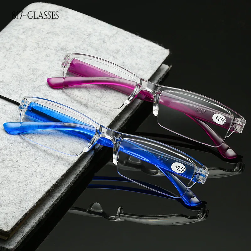 Reading Glasses for Women Mens Eyeglasses Ultra Light Integrated Presbyopic Glasses Anti Blue Light Eyewear