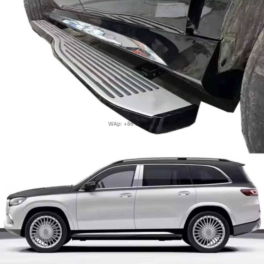 

Modified Style Electric Side Steps Running board with Plastic Pedals for Mercedes GLS (X166)