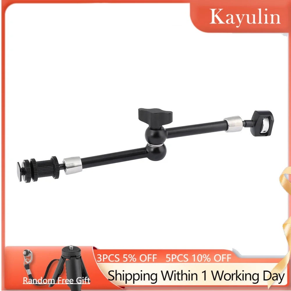

Шарнирный магический рычаг Kayulin с резьбой 1/4 дюйма и фиксирующими штифтами ARRI, адаптер для крепления обуви для фотографических аксессуаров