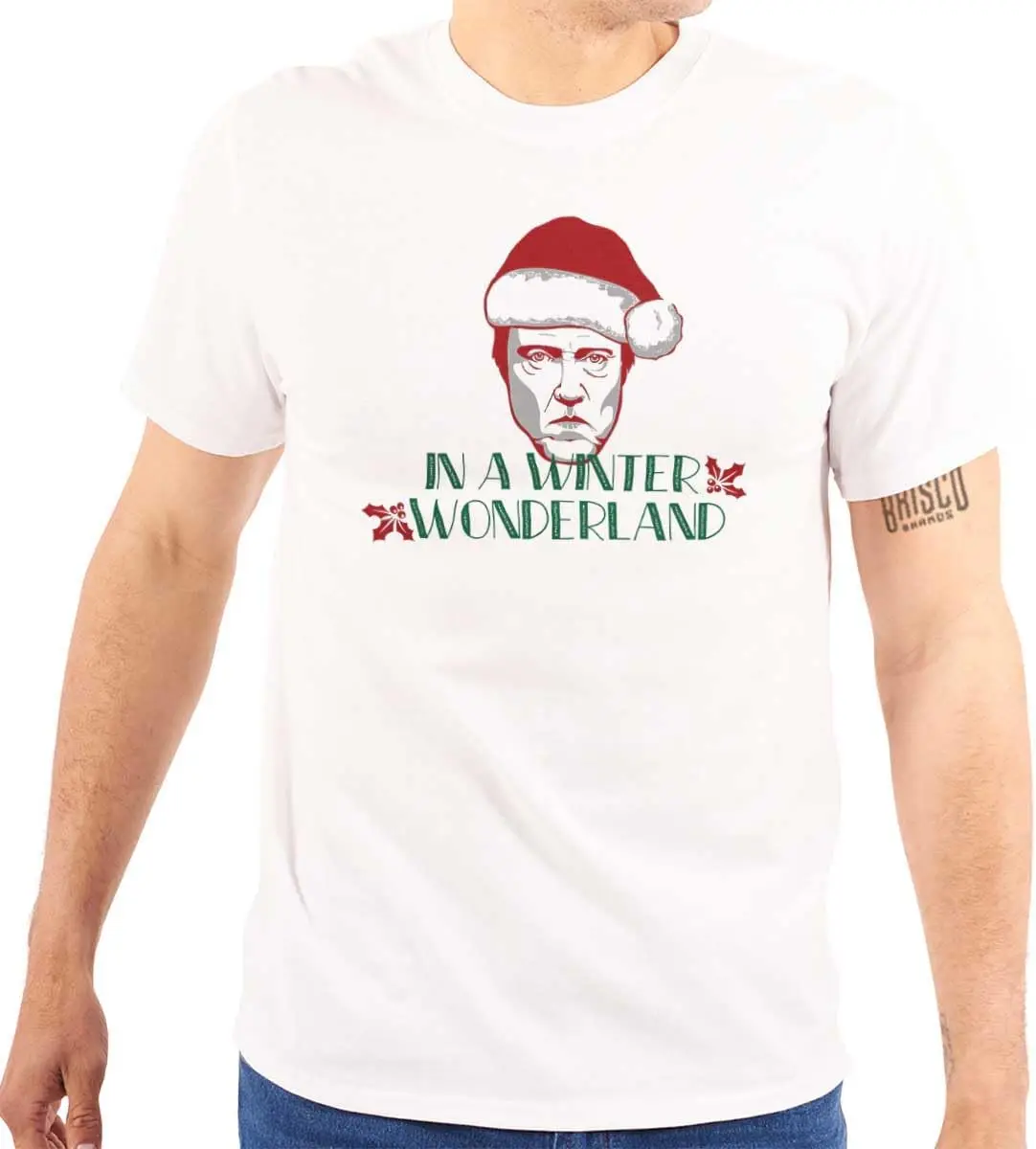 Xmas Walkin in a Winter Wonderland  Tees High Quality 100%Cotton Short Sleeve