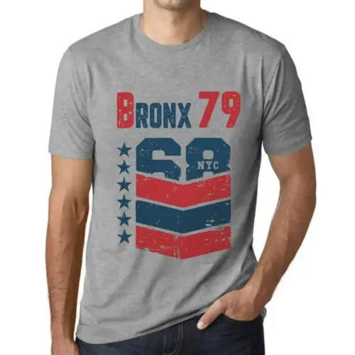 Heren Grafisch T-Shirt Bronx 79 Cadeau voor 79ste Verjaardag 79ste Jubileum