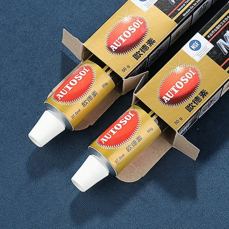 Metal Polishing Paste for Jewelry Copper Brass Aluminum & Chrome Soft Abrasive Compound High Luster Polish Cream