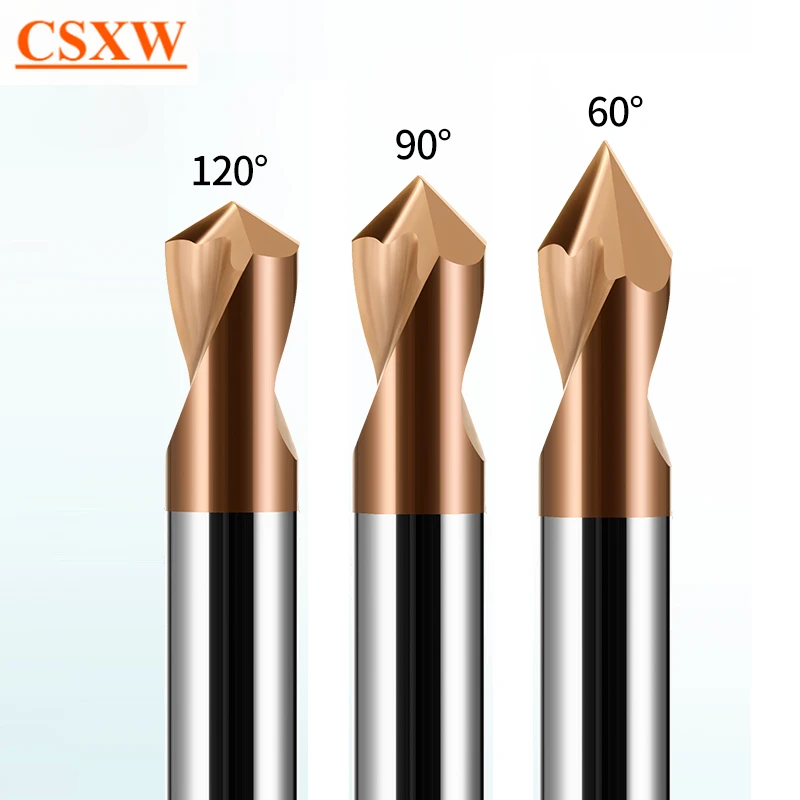 

NC Spot Drill Carbide Stub Center Bit 60 90 120 Degree 1 2 4 5 6 8 20 Chamfer Location Prepare Guide Pilot Hole CNC Machine Tool