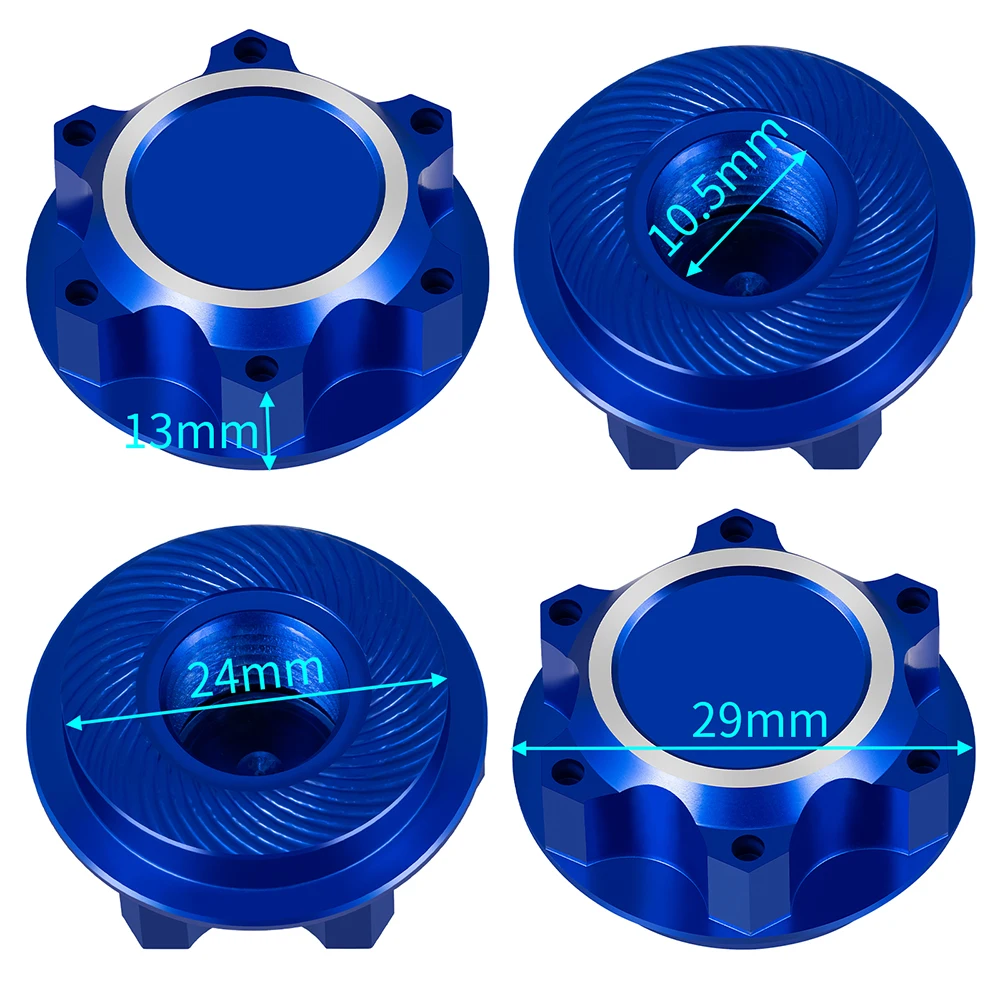 YEAHRUN الخلفية الذراع قوس الخلفية التعادل بار جبل/عرافة عجلة المكسرات محور عجلات غطاء/توجيه ربط قضيب ESC جبل ل 1/5 X-MAXX RC سيارة