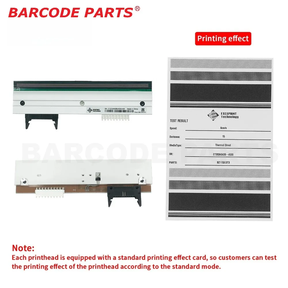 

✅Brand New 203dpi Print Head for Zebra 170Xi3 170XiIII 170XiIII Plus 170PAX4 Thermal Barcode Label Printer,P/N:G38000M✅
