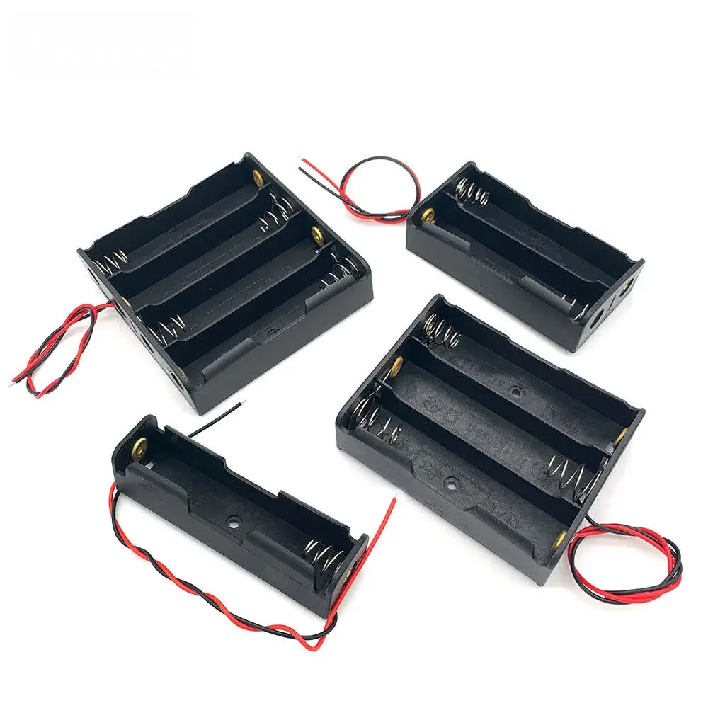 18650 Cases Power Bank Cases 1X 2X 3X 4X 18650 Battery Holder Storage Box Case 1 2 3 4 18650 Parallel Battery Box