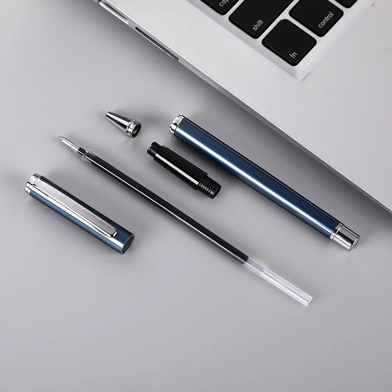 Luxury Full Metal Classic Signature Pen Men\'s Business Ballpoint Pen Gel Pen Office School Check Signature Writing Gift For Him