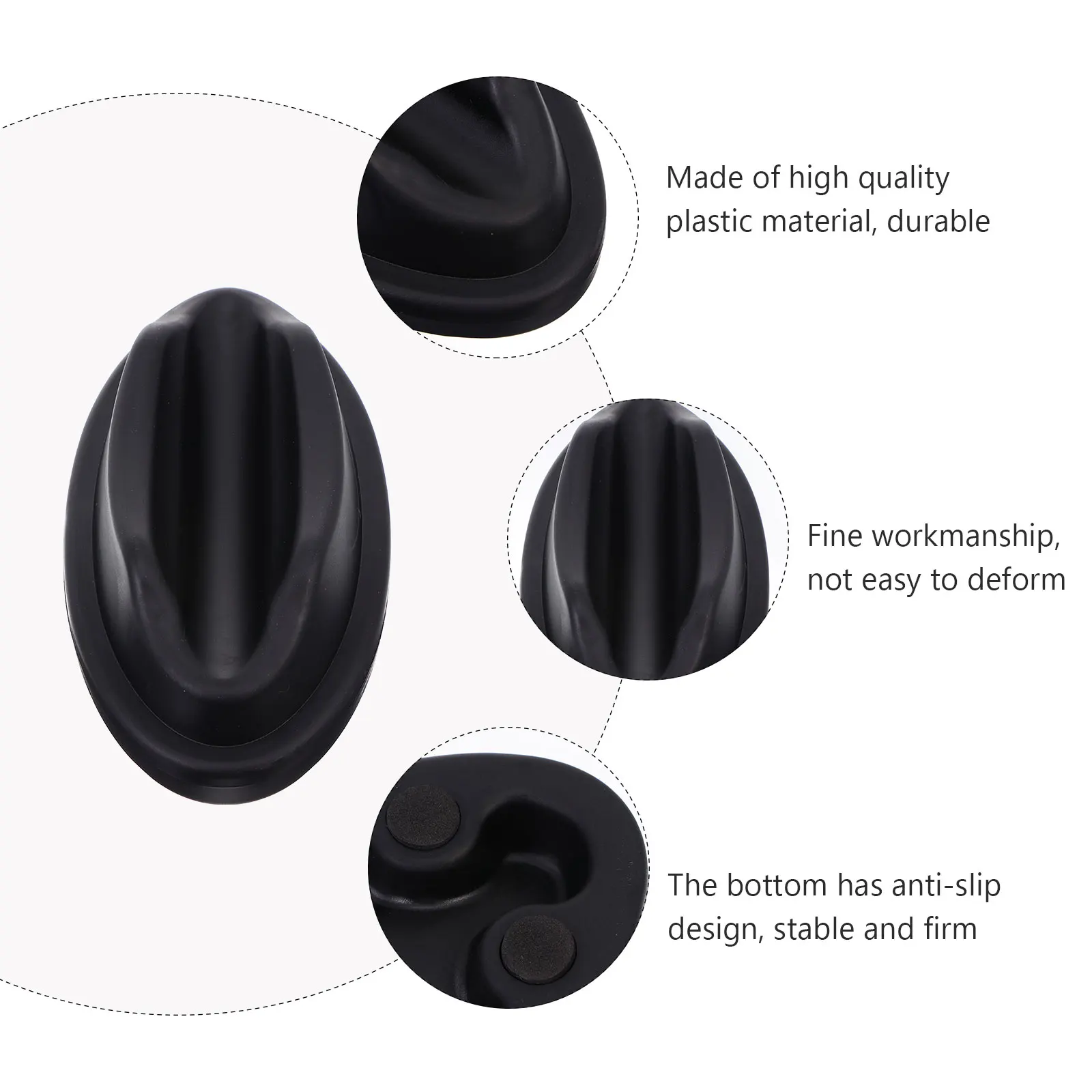 

2pcs Front Wheel Pad Plastic Bike Support Riser Blocks Elevate Training Mountain Bicycles Riding Platform Non Slip Strong