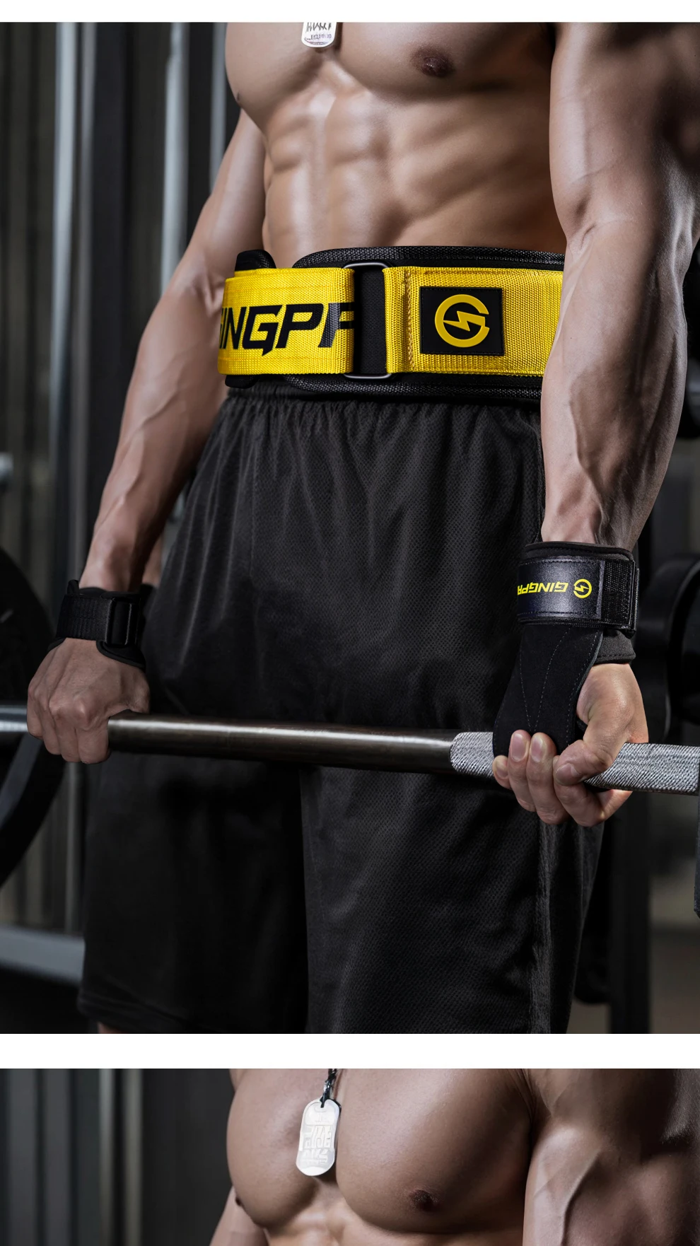 1Pcs Gym Gewichtheben Gürtel Einstellbare Taille Zurück Unterstützung Squat Hantel Hantel Kreuzheben Training Fitness Schwarz Rosa Grau – Detail 7