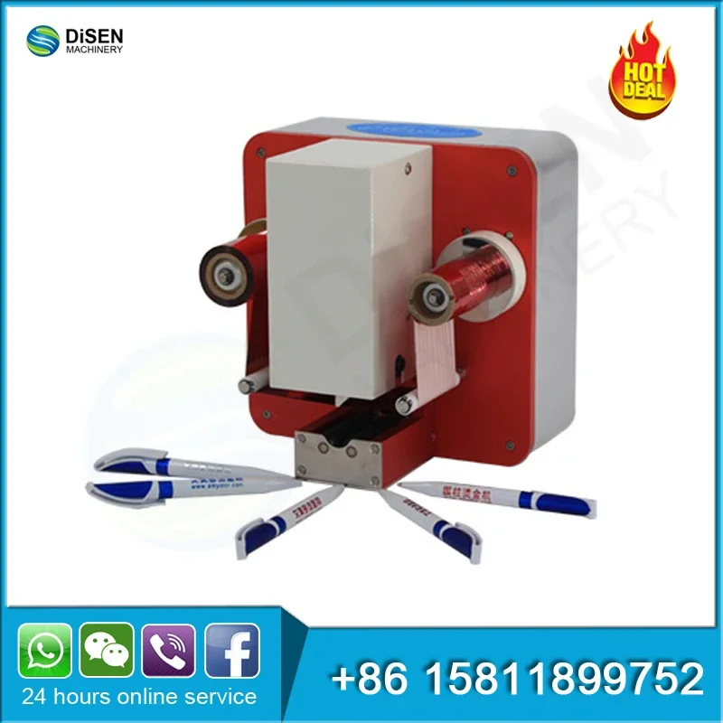 Advertising pen pencil hot foil stamping machine 55Y digital pen printing machine