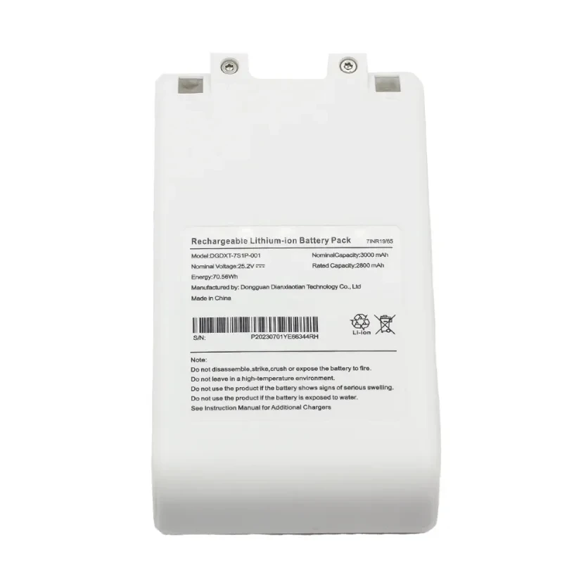 Do odkurzacza XIAOMI G9 G10 akcesoria rozszerzony akumulator do XIAOMI G9 5000mAh G10 5000mAh