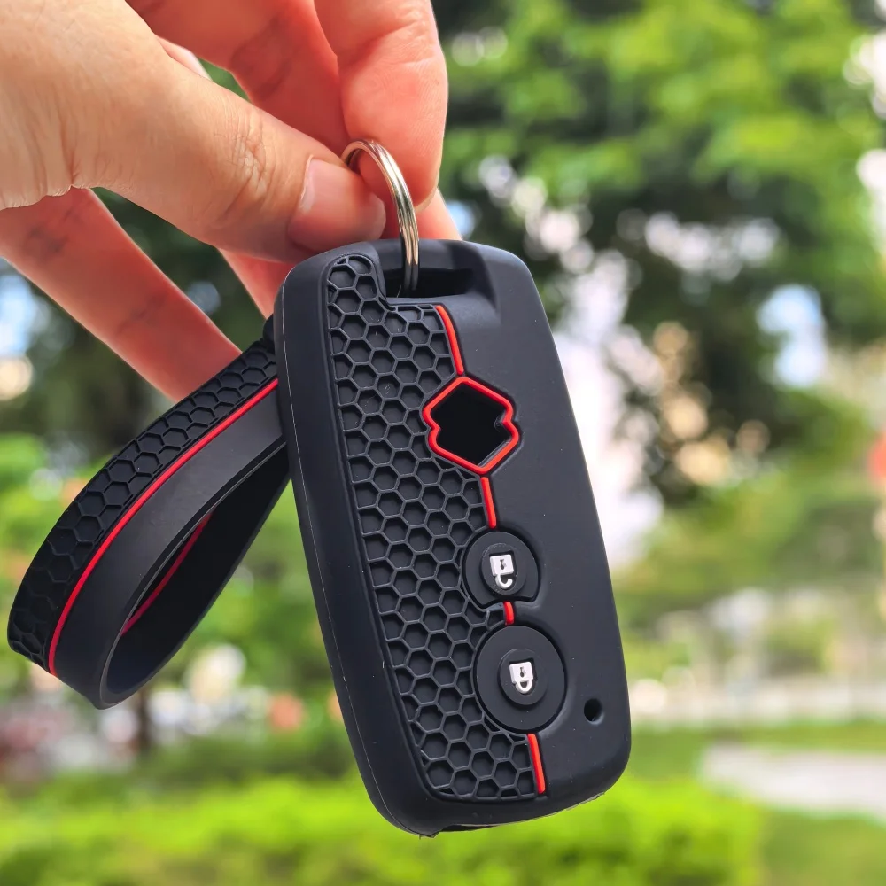 Silicone Key Cover Case Keychain For Suzuki Celerio Swift LV Liana Ignis Sch4 Jimny Grand Vitara SX4 Classic
