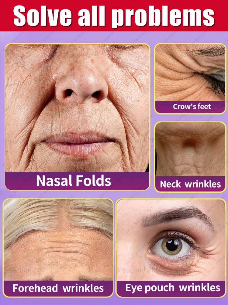 Gesichtsschlaffe, Lifting, straffende Haut, feuchtigkeitsspendendes und feuchtigkeitsspendendes Make-up