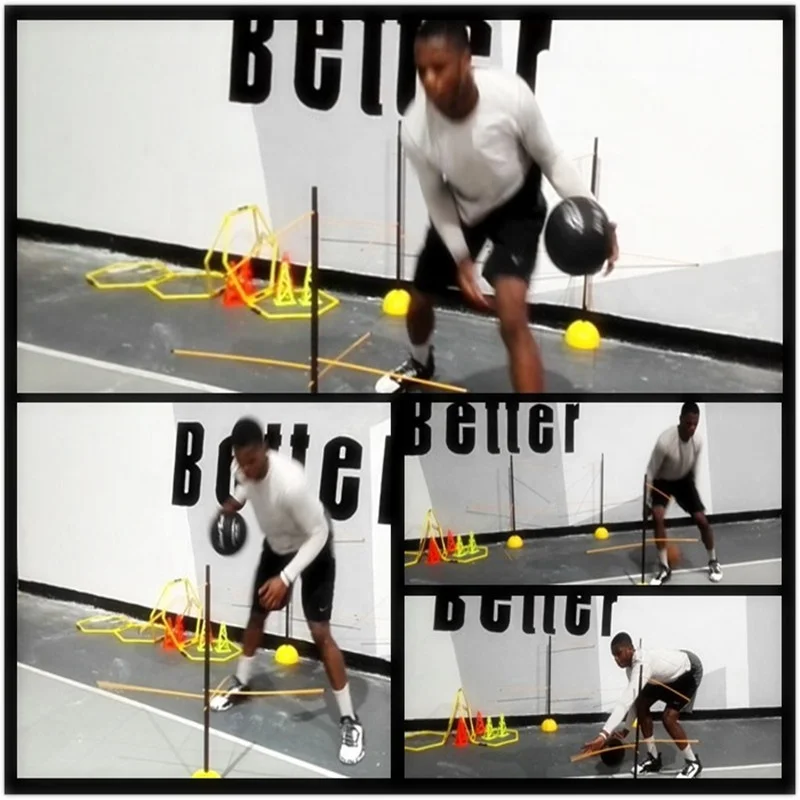 Wholesale Basketball Dribble Trainer Warm up Basketball Bribbing Training Equipment for Club School Professional Players