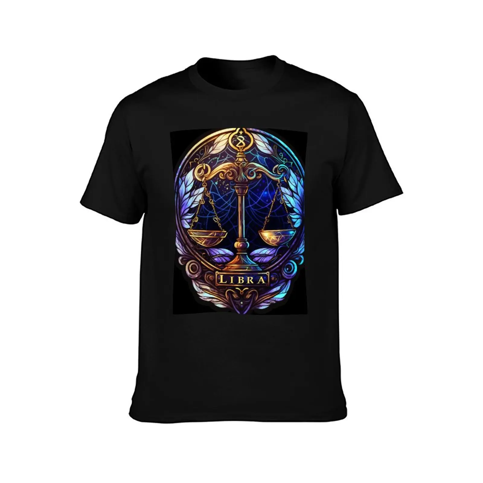 Libra Zodiac sign T-Shirt shirts graphic tees anime figures sweat mens graphic t-shirts funny