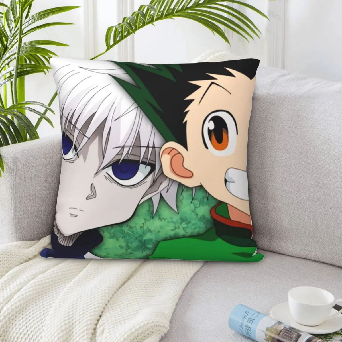 

HUNTERﾗHUNTER 01462 Home Headboards Cushion Covers Dakimakura Pillow Case Pillow Cover