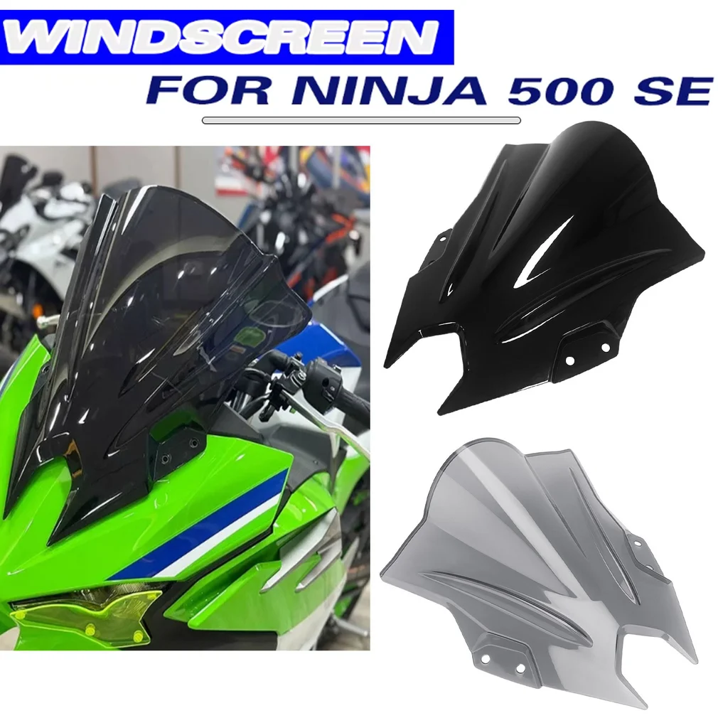 For KAWASAKI Ninja 500 SE 2024 2025  Motorcycl Windshield WindScreen fairing screen Ninja500