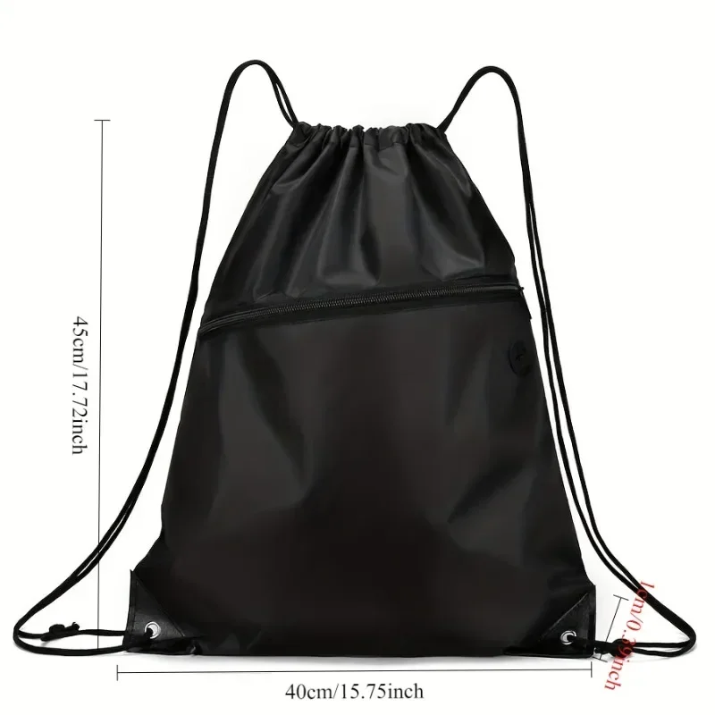 Drawstring Backpack, Lightweight And Large Capacity Outdoor Sports And Fitness Bag, Men's And Women's Travel Bags