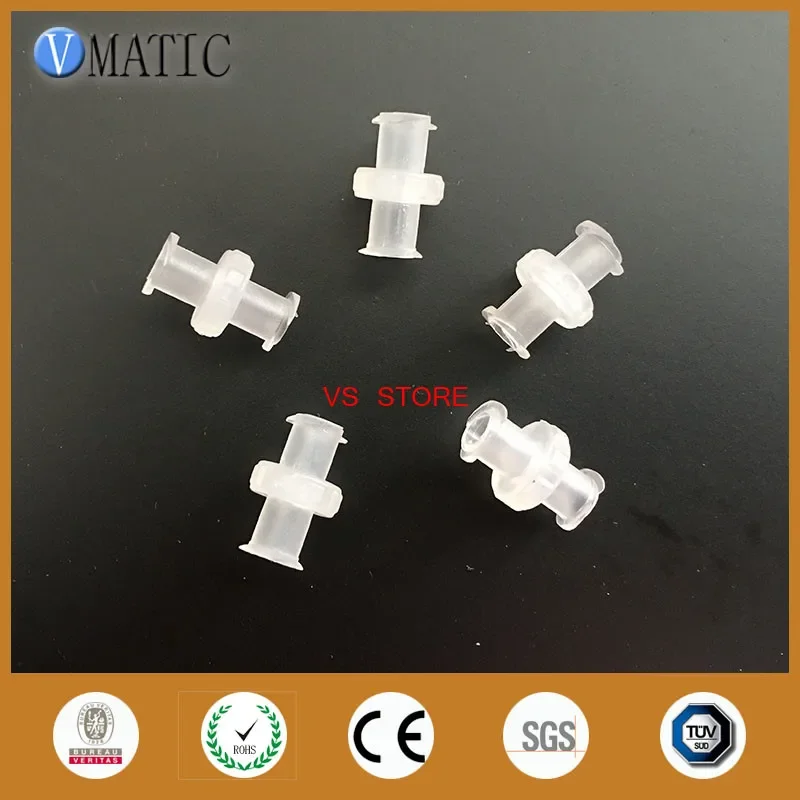 High Quality 100 Pcs Female Luer Lock Syringe Pneumatic Fitting Air Line Quick Coupling Connect Coupler Connector Adapter