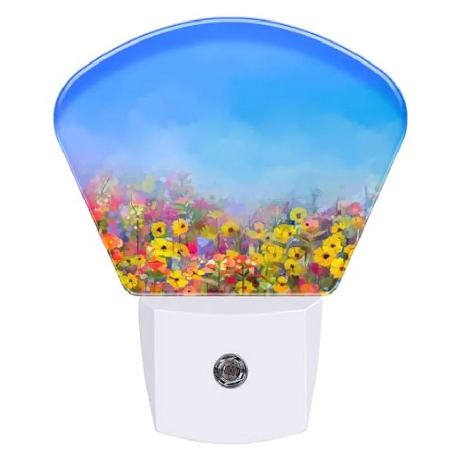 

Night Light Plug-in LED Dusk-to-Dawn Sensor Soft Night Lamp, Suitable for Home Bedroom Bathroom Hallway Stairs