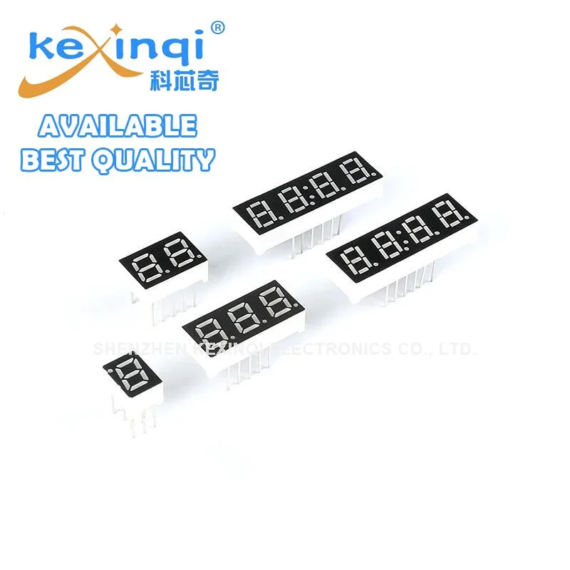 

5pcs Red 0.28 Inch Digital Tube LED Display 1Bit 2Bit 3Bit 4Bit Common Anode / Cathod 0.28" 7 Segment Led Display Board