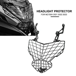 For HONDA NC750X Motorcycle Accessories Front Headlight Grille Guard Cover Protector Decorative NC 750X NC750 X 2021 2022 2023