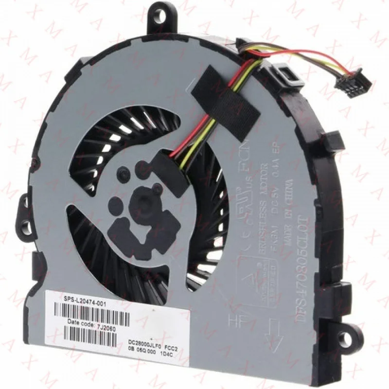 

LL НОВЫЙ вентилятор охлаждения процессора для ноутбука HP Pavilion 15-DA 15-DA0014TX L20473-001
