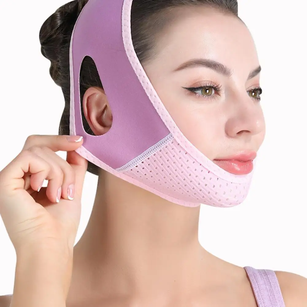 NEW Facial Slimming Strap V Face Lifting Thin Face Bandage Mask Reduce Double Chin Facial Shaping Band Massage Face Care