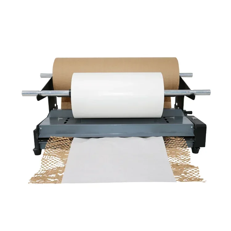 

Professional Manufacturer Carton Void Filling Cushion Kraft Wrapping Honeycomb Paper Dispenser For Packaging