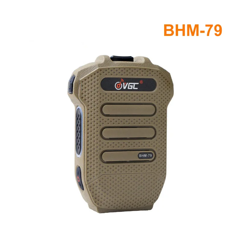 Micrófono VR-N76 BHM-79 micrófono Walkie Talkie inalámbrico Bluetooth micrófono de mano ligero para VR-N7500/N75/N76/N65