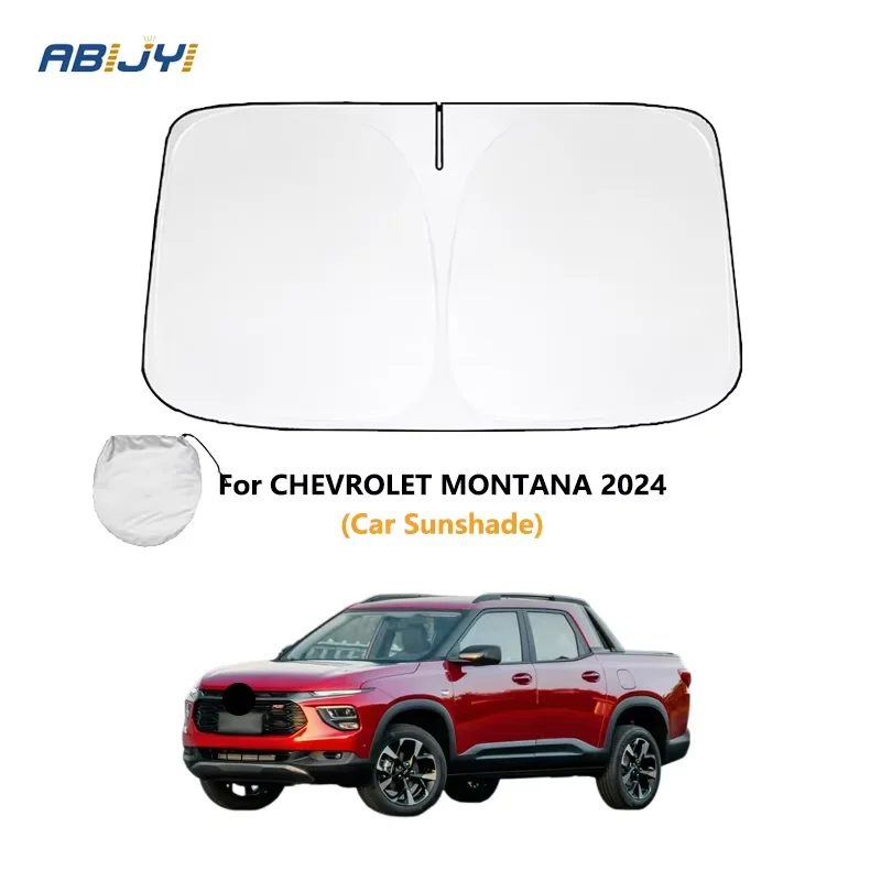 

For Chevrolet Montana 2024 Car Windshield Sun Shade Covers Visors Front Window Sunscreen Protector Parasol Coche Sunshade