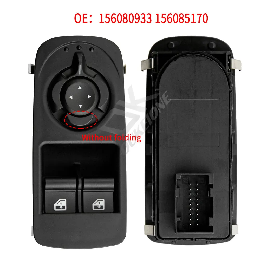 For ALFA ROMEO MITO Electric Window Control Switch Glass Lifter Regulator Button 156085171 156085170 156085172 Car Accessories