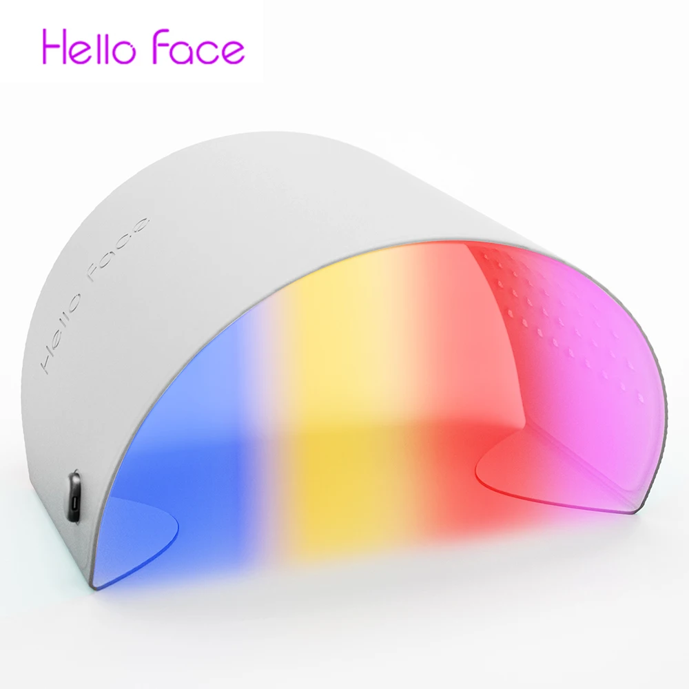 Gesichtsmaske PDT LED Photon Heating Therapy Hello Face L6 für Hautverjüngung