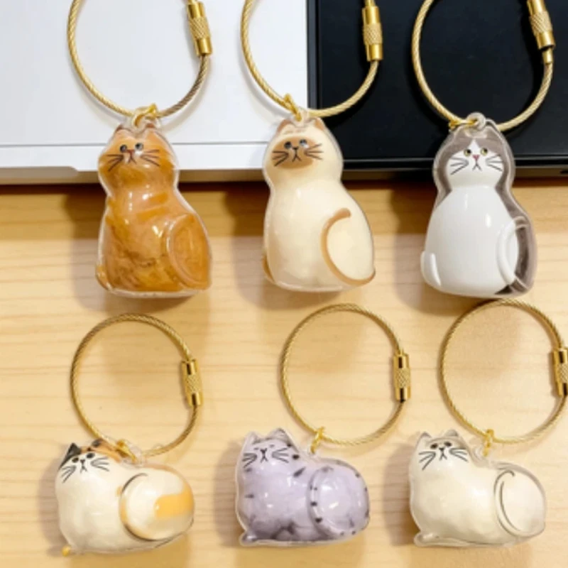 

New In Stock Transparent Cat Hair Storage Box Hanging Decoration Blind Box Cat Hair Storage Capsule Desktop Decor Birthday Gifts