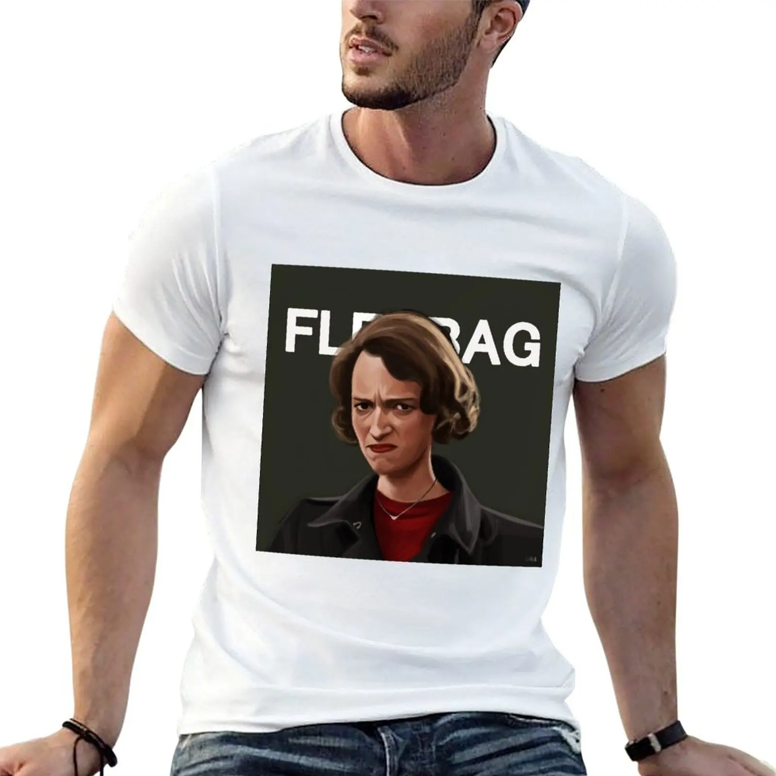 

Fleabag T-Shirt cotton graphic tees customs valentines clothes new gifts and t-shirts mens graphic t-shirts