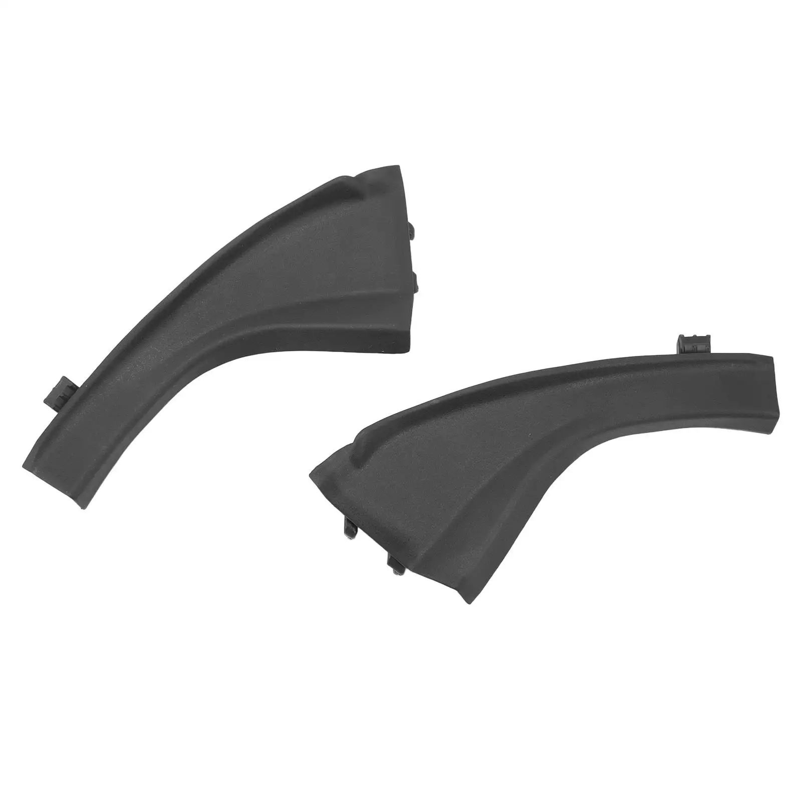 Front Wiper Side Cowl Extension Professional Impact Resistant Exquisite Appearance Black 5386642012 for RAV4 2006 To 2012